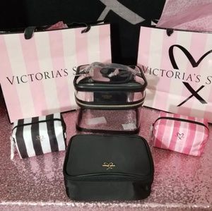 Victoria's Secret | Bags | Nwt Victorias Secret 4 Pc Cosmetic Case ...